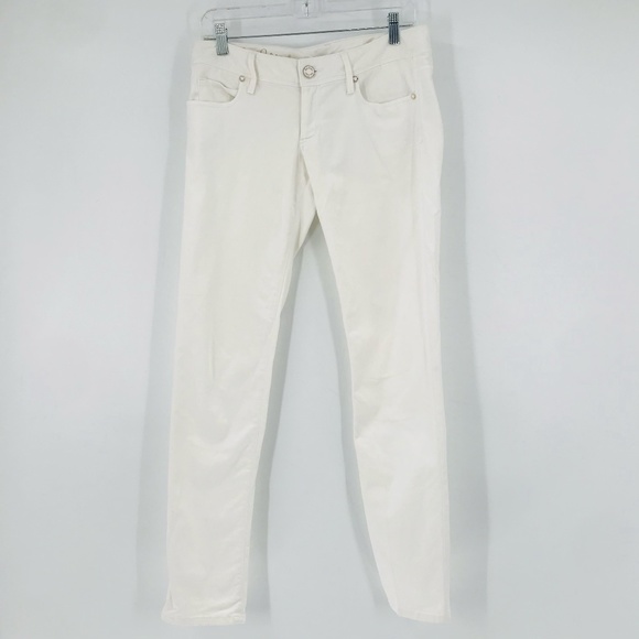 Lilly Pulitzer Pants - Lilly Pulitzer Low Rise Worth Skinny Jeans Pants White Size 4